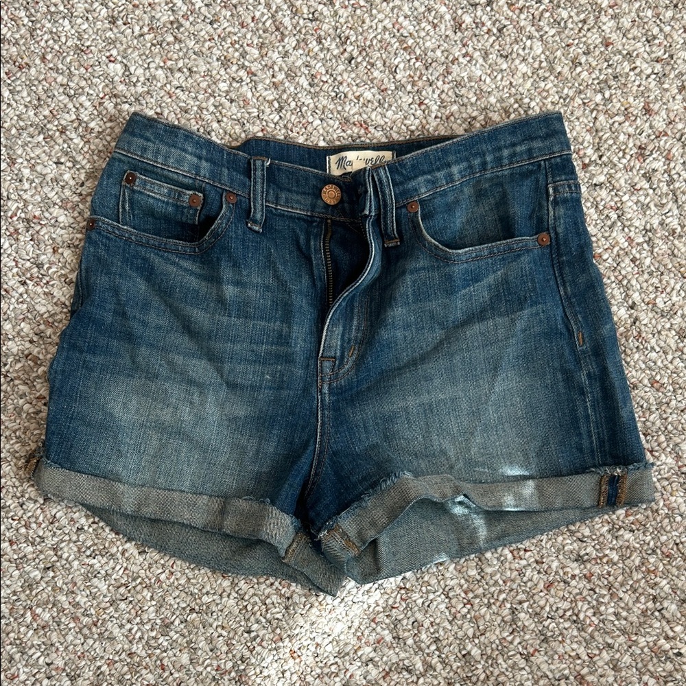 Madewell Womens Denim Shorts 28 Waist